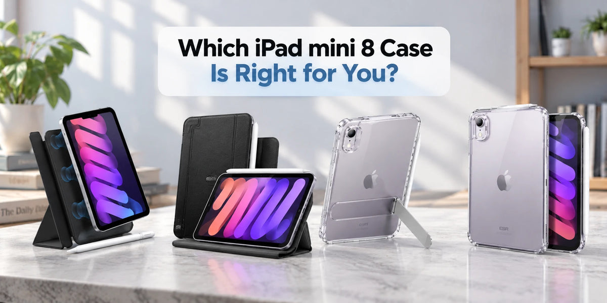 Which iPad mini (A20 Pro) Case Is Right for You?