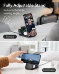 15W 3-in-1 Travel Wireless Charging Set (Bag Included) - White - UK Plug ESR ESR