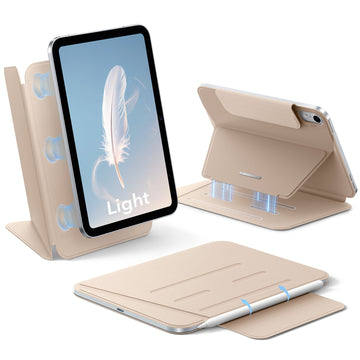 iPad mini (A20 Pro) AirStance Magnetic Case - Sand