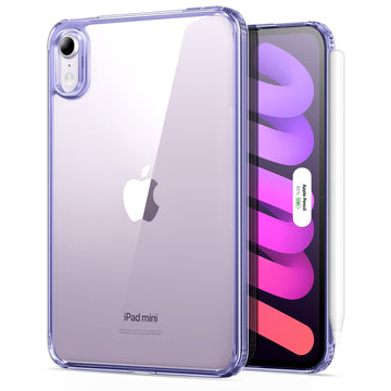 Coque arrière Hybride Classique pour iPad mini (A20 Pro) - Clear Purple