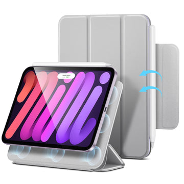 iPad mini (A20 Pro) Rebound Magnetic Case - Gray