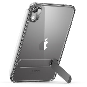 iPad mini (A20 Pro) Boost Kickstand Case - Clear Black