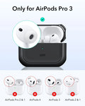 25W CryoBoost 3-in-1 Magnetic Charger (Qi2) and AirPods Pro 3 Orbit Hybrid Case Bundle - US Plug–White ESR ESR
