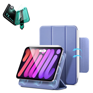 Pack de protection magnétique Rebound pour iPad mini (A20 Pro) - Lavender