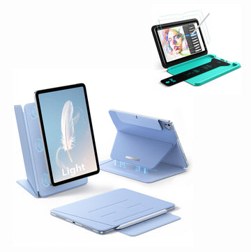 iPad Pro 13" (M5) 2025 AirStance Magnetic Case & Writing Bundle - Sky Blue