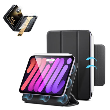 iPad mini (A20 Pro) Rebound Magnetic Ultimate Protection Bundle - Black