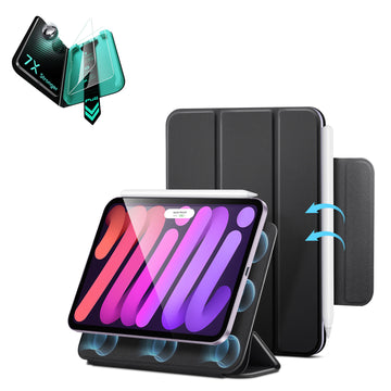 Pack de protection magnétique Rebound pour iPad mini (A20 Pro) - Black