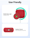 AirPods 5 Orbit Hybrid Magnetic Case - Red ESR ESR