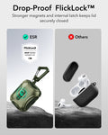 ESR AirPods Pro 3 Cyber FlickLock Charging Case Green Drop Proof