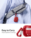 ESR AirPods Pro 3 Rugged Charging Case Red Easy to Carry