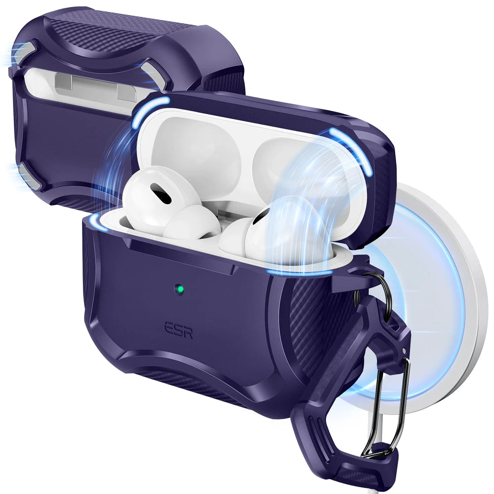 AirPods Pro 3 Rugged Charging Case Purple