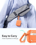 AirPods Pro 3 Cyber Tough Magentic Case - Orange