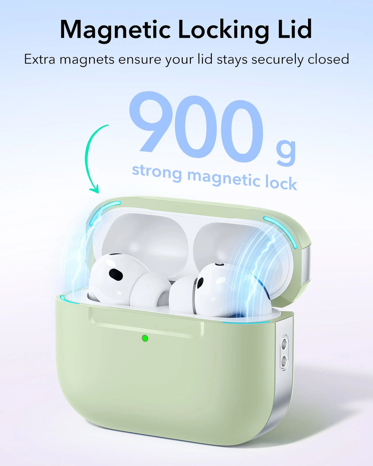 AirPods Pro 3 Pulse Lite Magnetic Case - Light Green ESR ESR