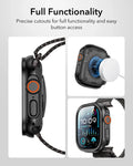 ESR Apple Watch Ultra 3 Case with Screen Protector Black