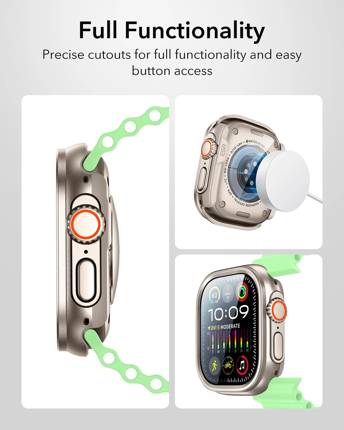 Apple Watch Ultra 4 Armorite Protection Set - Titanium ESR ESR
