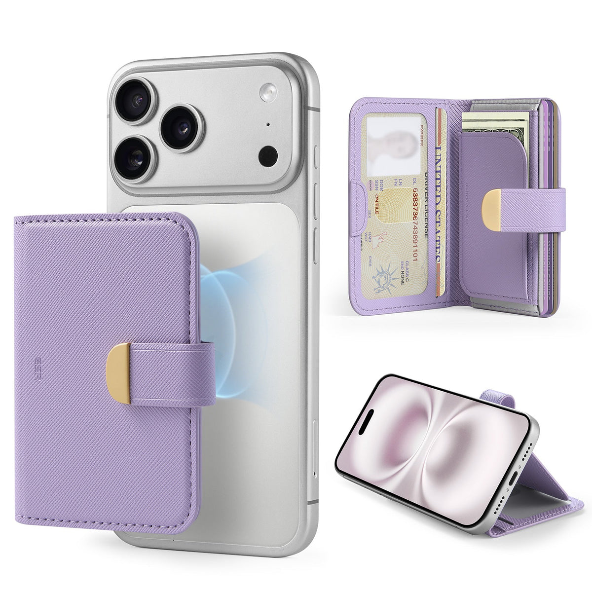 Aura Clutch Magnetic Wallet - Lavender ESR ESR
