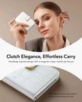 Aura Clutch Magnetic Wallet - Pearl White Croc ESR ESR