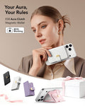 Aura Clutch Magnetic Wallet - Pearl White Croc ESR ESR