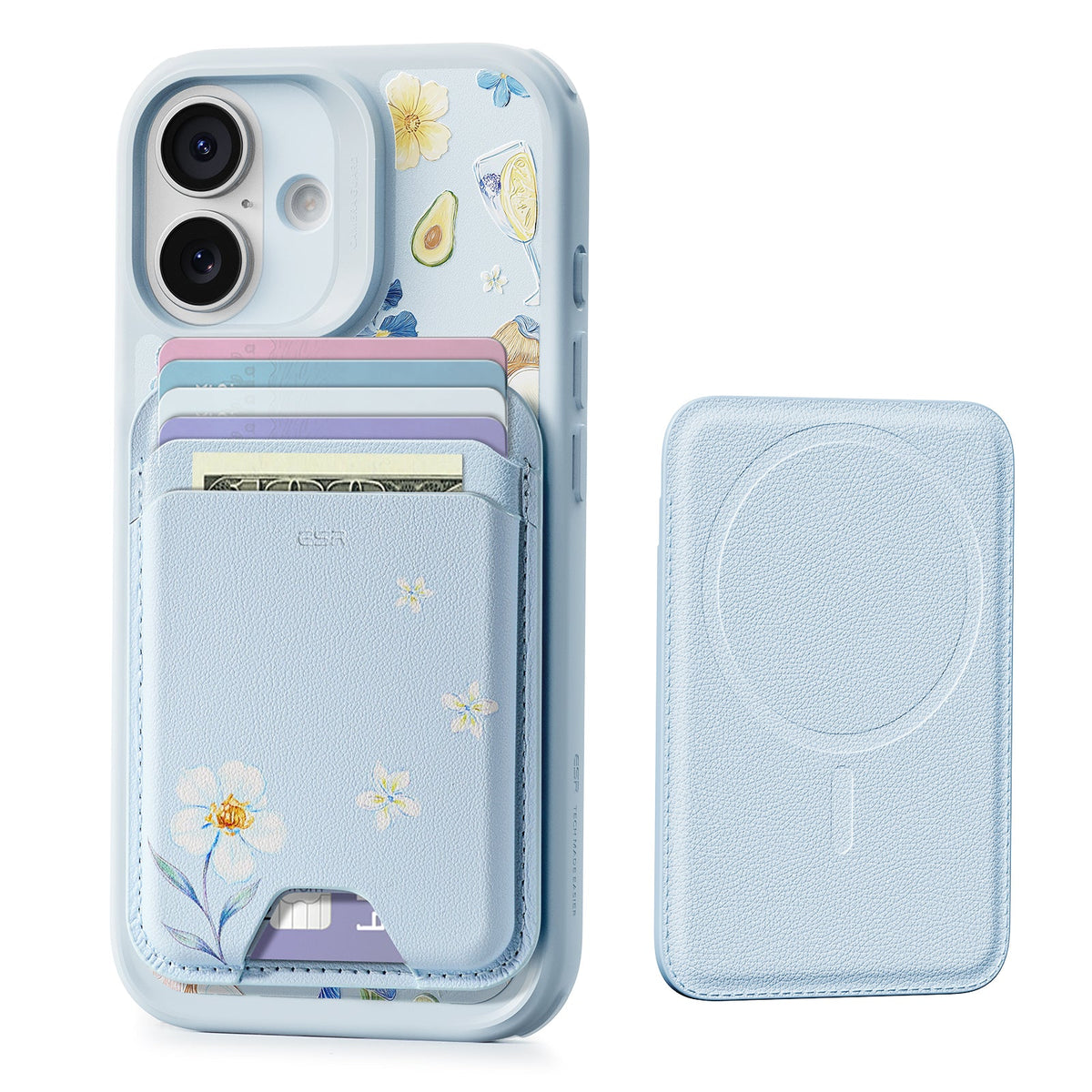 Classic-Magnetic-Wallet-Tropical-Paradise-ESR