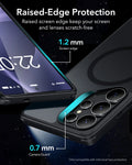 Galaxy S25 Ultra Clear Case with Screen Protector KF3