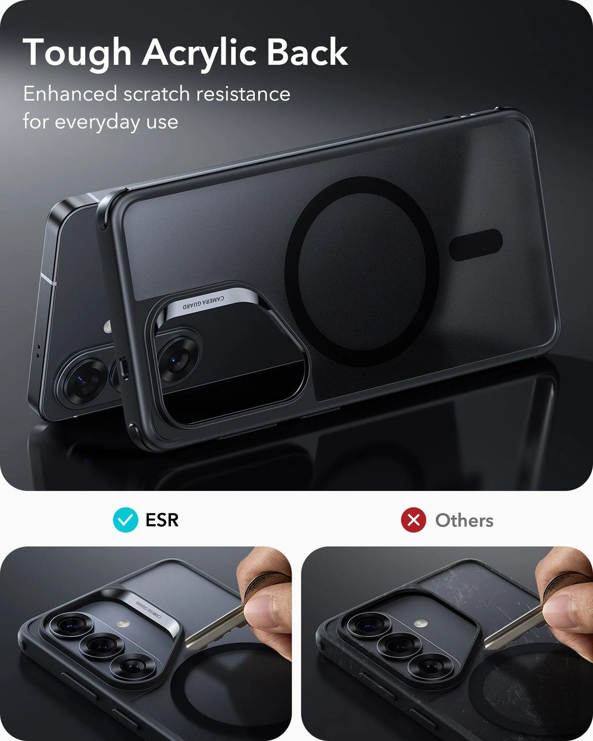 Samsung Galaxy S26 Classic Hybrid Magsafe Case  tough arcylic back