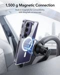 Samsung Galaxy S26 Ultra Classic Hybrid Magsafe Case with Stand Clear 1500g Magnetic Connection