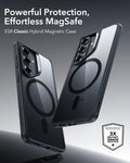 Samsung Galaxy S26 Plus Classic Hybrid Magsafe Case Clear Black powerful protection effortless magsafe