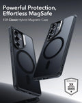 Samsung Galaxy S26 Plus Classic Hybrid Magsafe Case Frosted Black Powerful Protection Effortless Magsafe 