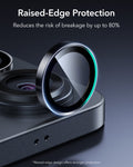 ESR Galaxy S26 Ultra Camera Lens Protector Black Raised Edge Protection