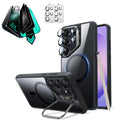  Galaxy S26 Ultra Classic Hybrid Magsafe Case with Stand and Armorite Privacy Screen Protector  Clear Black 
