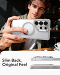 Samsung Galaxy S26 Ultra Classic Hybrid Magsafe Case Clear Grey Slim Back Original Feel