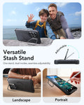 ESR Samsung Galaxy S26 Ultra Cyber Tough Magsafe Case with Stand Black  Versatile Stash Stand
