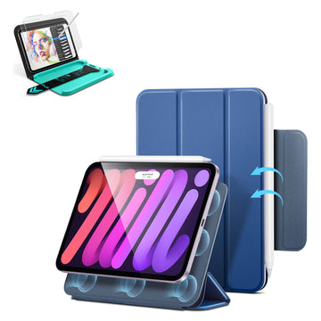 iPad mini (A20 Pro) Rebound Magnetic Write & Protect Bundle - Navy Blue