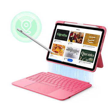 iPad 10th Gen Flex Keyboard Case (Detachable)  Pencil Bundle  - US Layout-Pink ESR ESR