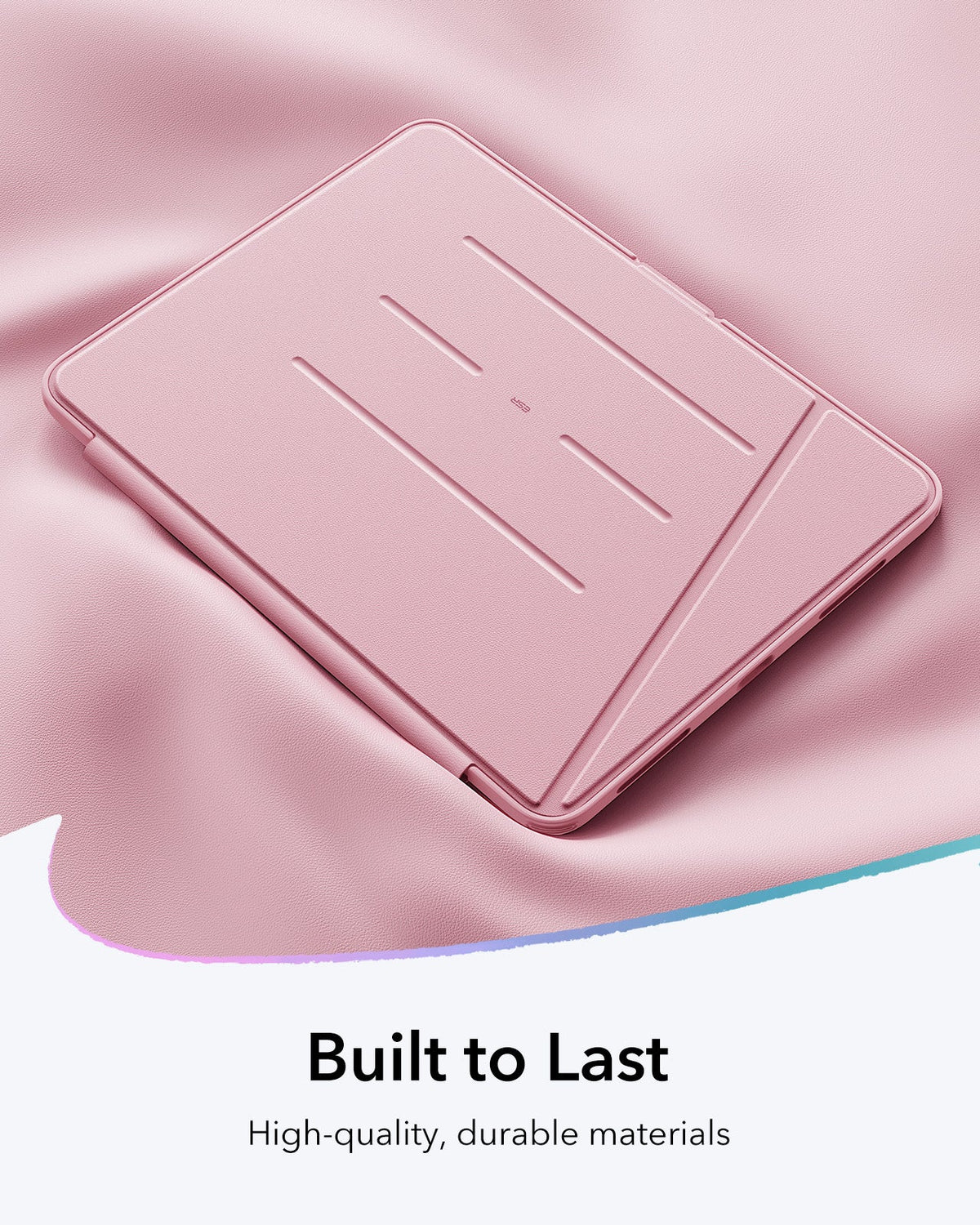 iPad 11" (A18) 2026 Flip Magnetic Case with Pencil Holder - Pink ESR ESR