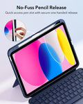 ipad air 11 inch flex keyboard case with detachable-No-fuss pencil release
