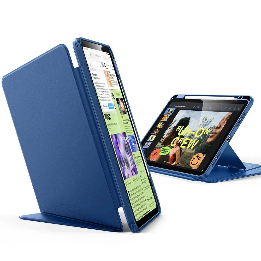 iPad Air 11" (2025) Flip Magnetic Case with Pencil Holder - Navy Blue ESR ESR
