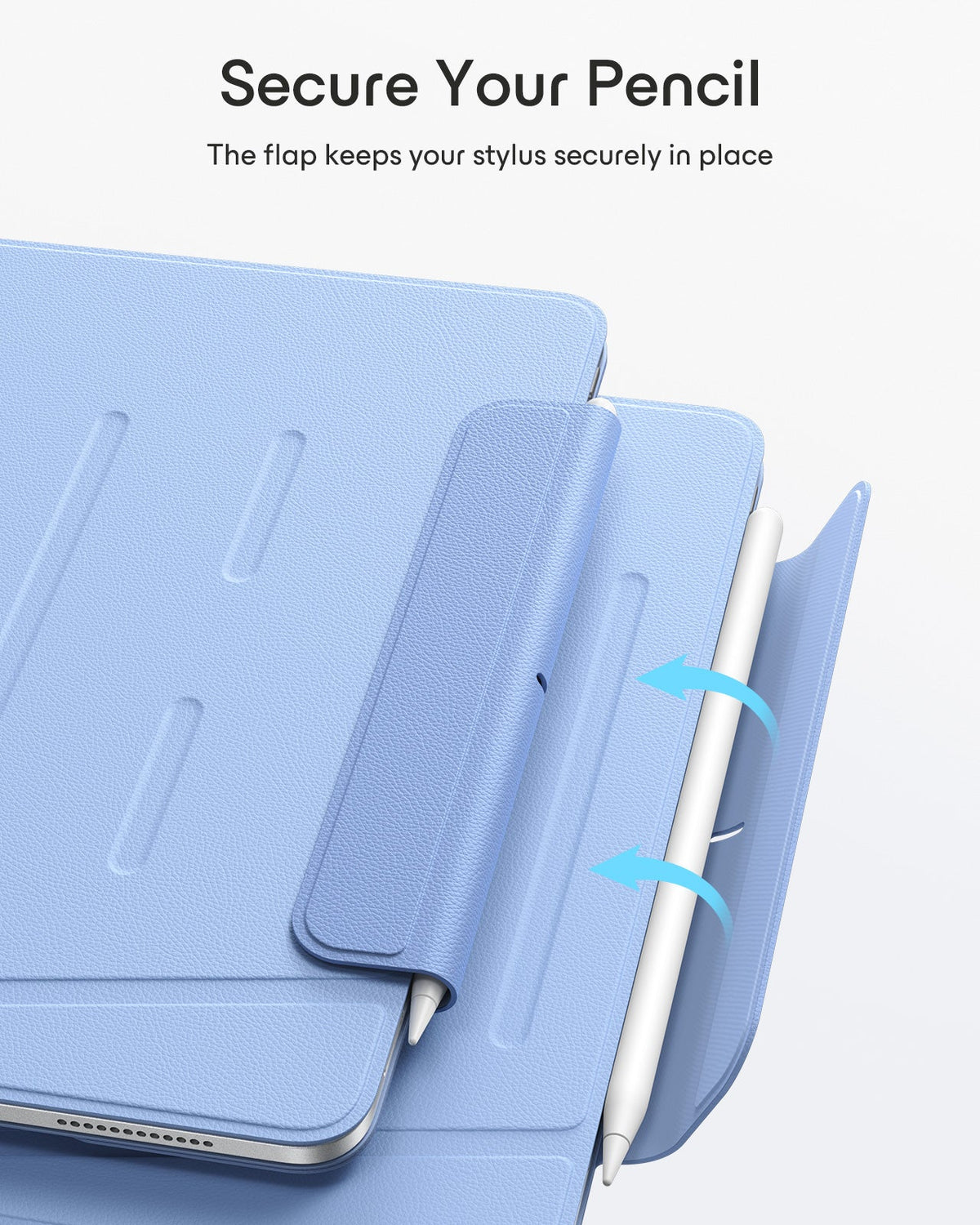 iPad Air 11" (M4) 2026 AirStance Magnetic Case Ultimate Protection Bundle - Sky Blue ESR ESR