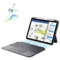 iPad Air 11” (M4) 2026 Flex Tastaturhülle (abnehmbar) mit Digital Pencil Bundle - DE-Layout Dunkelgrau mit dunkel-silbernem Pencil ESR ESR