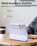 iPad Air 11” (M4) 2026 Rebound Magnetic Keyboard Case-work anywhere，anytime