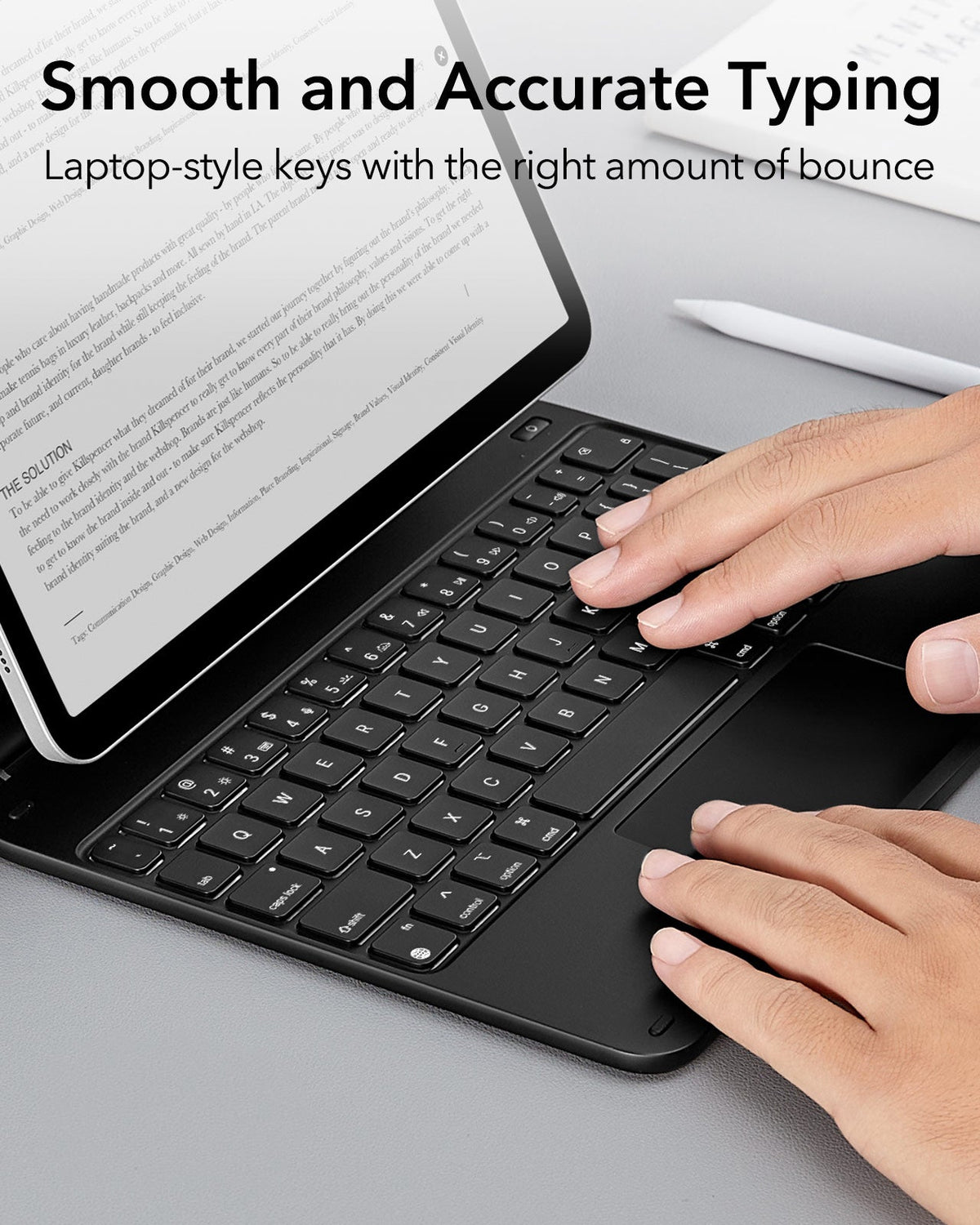 iPad Air 11" (M4, 2026) Rebound Magnet-Tastaturhülle