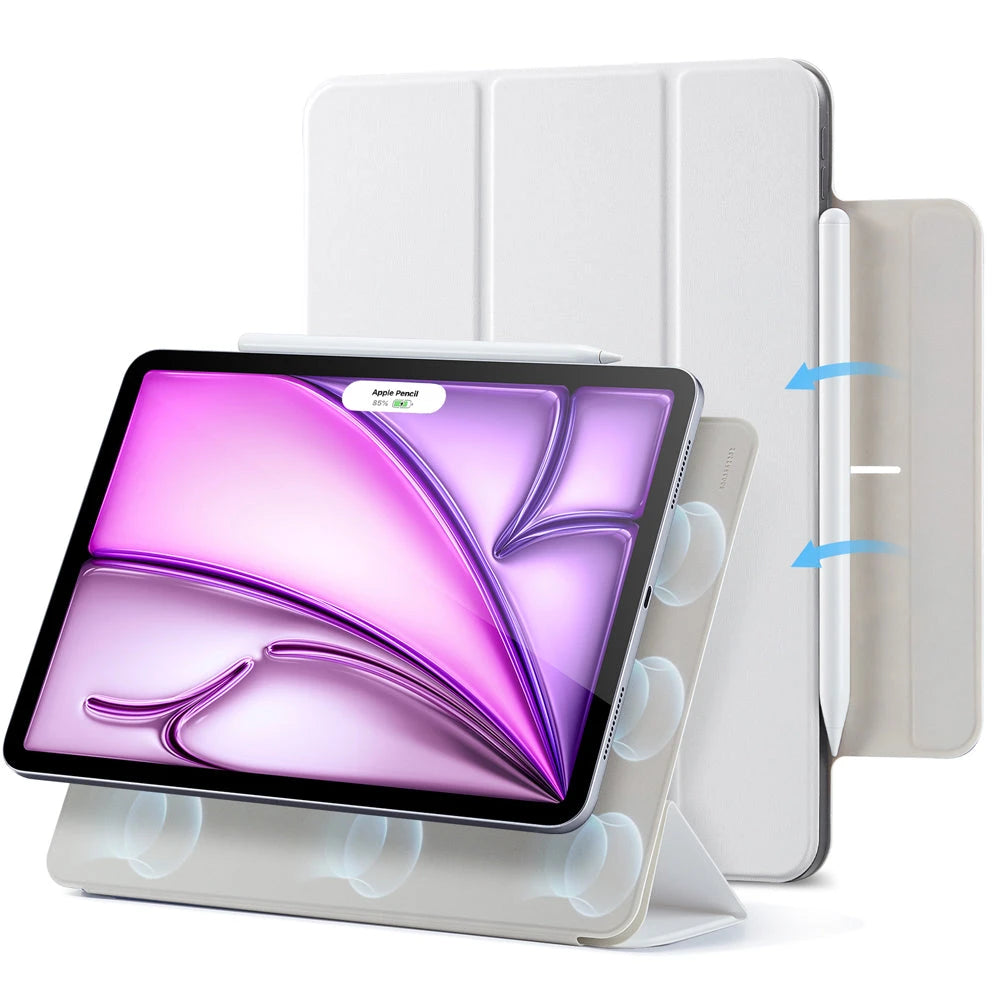 iPad Air 13" (M4) 2026 Rebound Magnetic Case - Brilliant White ESR ESR