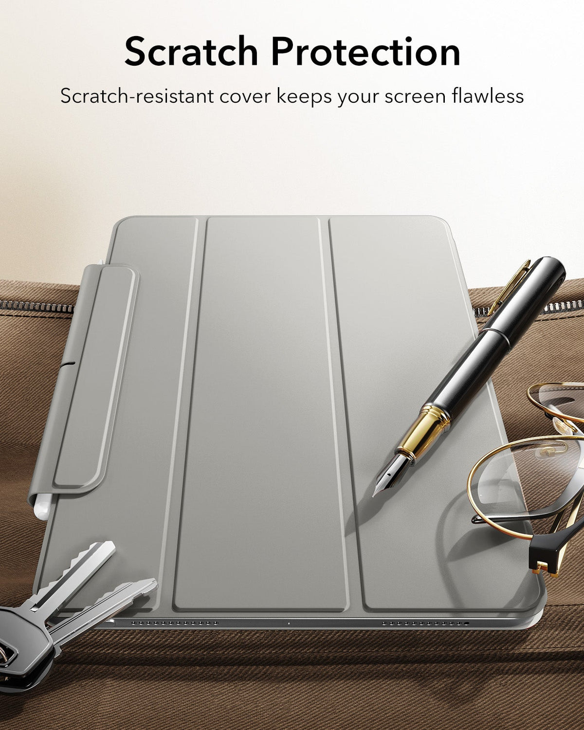 iPad Air 13" (M4) 2026 Rebound Magnetic Case - Grey ESR ESR