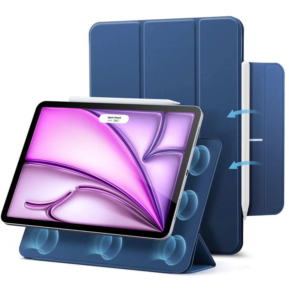iPad Air 13" (M4) 2026 Rebound Magnetic Case - Navy Blue ESR ESR