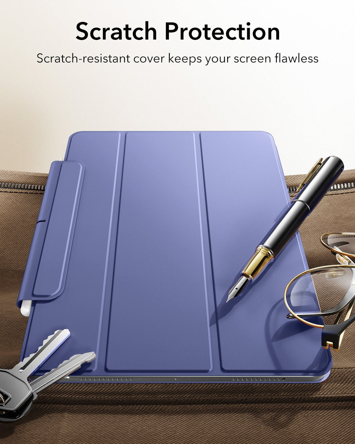 iPad Air 13" (M4) 2026 Rebound Magnetic Case - Purple ESR ESR
