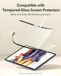 Shift Tastatur-Hülle (abnehmbar) Schutz Paper-Feel Bundle-compatible with tempered-glass screen protectors