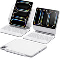 iPad Pro 11” (2025) Rebound Magnetic Keyboard Case 360 - US Layout-White ESR ESR