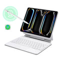 iPad Pro 13ʺ (2025) Rebound Magnetic Keyboard Case 360 Pencil Bundle - US Layout-White ESR ESR