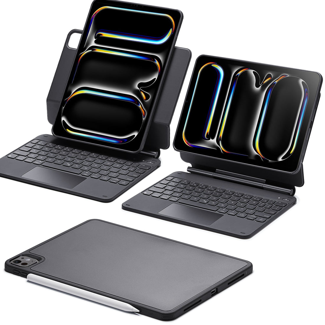 iPad Pro 11" (2025) Rebound Magnetische Tastatur Hülle 360 - DE Layout-Schwarz ESR ESR