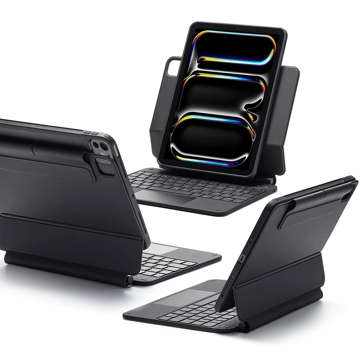 iPad Pro 11" (2025) Rebound Magnetische Tastatur Hülle 360 - DE Layout-Schwarz ESR ESR